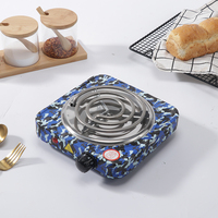 Petit appareil de cuisine 1000w, plaque chauffante à brûleur unique, cuisson électrique