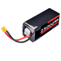Аккумуляторная батарея Leadyo 22.2V 25000mAh 6S 7C 10C LiPO твердотельного типа, высокой емкости, для VTOL БПЛА, тяжелых дронов, с разъемом XT90/XT60, 1.6 кг