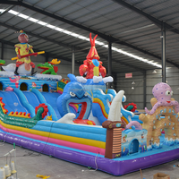 Château gonflable d'intérieur pour enfants avec toboggan Château gonflable et équipement d'amusement intérieur pour enfants