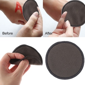 Cotons démaquillants réutilisables, 12 pièces, tampons de maquillage en coton biologique - Product Image 6