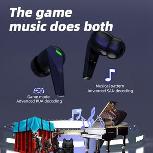 2025 New P50 Tws BT 5.3 <strong>Owl</strong> Eye Breathing Light Low Latency Gaming Wireless Earphones Headset Dual Mode HiFi Bass Game <strong>Earbuds</strong> - Product Image 4