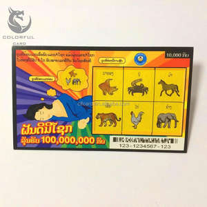 Etiqueta de Papel Recubierto para Tarjetas de Lotería Transformables, Ideal para Impresión en Cartón, Superventas - Product Image 4