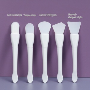 Pinceau applicateur de masque facial en silicone double embout pour masque de boue DIY, marque privée - Product Image 3