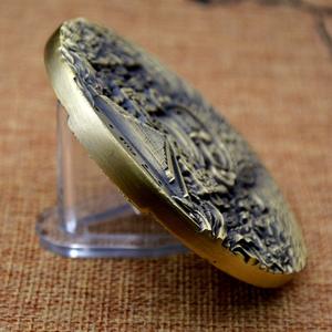 Medaglia commemorativa della civiltà Maya moneta in metallo ad alto rilievo antica cultura collezionabile gettone da scrivania ornamento e <span class=keywords><strong>regalo</strong></span> - Product Image 2