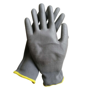 Support Logo personnalisé, taille et couleur Gants à paume enduite de <span class=keywords><strong>PU</strong></span> pour une utilisation industrielle Protection de sécurité Gants professionnels - Product Image 4