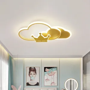 Современный светильник в виде облака высокой яркости, Креативный светодиодный потолочный светильник, светильник в виде птицы для спальни, для комнаты мальчиков и девочек