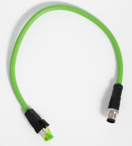 Câble LAN M12 à codage D 4 broches, connecteur Ethernet M12 vers RJ45, connecteur étanche IP67 - Product Image 3