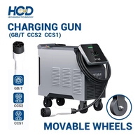 Chargeur électrique portable DC HCD 20KW/30KW/40KW CCS1/CCS2/CHAdeMO/GBT, station de recharge pour véhicules électriques