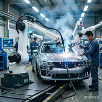 Robot Colaborativo de 6 Ejes FR5, Sin Necesidad de Programación, Carga Útil de 5 kg, Fácil Integración, para Soldadura, Recogida, Peletización y Pulverización