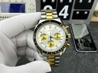Nouvelle Montre Mécanique Automatique de Luxe Haut de Gamme pour Homme, 26 Ans d'Excellence, Réserve de Marche, Or Rose, Formelle et Professionnelle