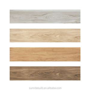 Azulejos de cerámica rústicos de precio barato, azulejos de <span class=keywords><strong>madera</strong></span> de color beige, <span class=keywords><strong>madera</strong></span> de porcelana vidriada se ve azulejo de piso - Product Image 6