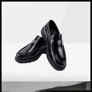 Mocasines de Cuero de Alta Calidad y Lujo con Función de Aumento de Altura para Uso Casual y de Oficina, Zapatos Formales para Hombre, Zapatos para Caminar para Hombre - Product Image 5