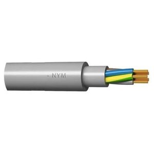 Câble <span class=keywords><strong>de</strong></span> construction basse tension KING <span class=keywords><strong>DE</strong></span> NYM 3x1.5mm² 3x2.5mm² en cuivre toronné <span class=keywords><strong>de</strong></span> classe <span class=keywords><strong>2</strong></span>, gaine PVC grise, 300/500V, norme VDE - Product Image 5