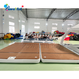 4x2x0.2m barca gonfiabile barca galleggiante piattaforma jet ski motoscafo EVA dock aqua <span class=keywords><strong>bana</strong></span> - Product Image 2