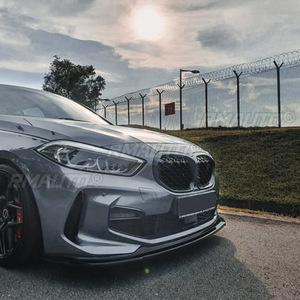 Kit carrosserie complet : Lame de pare-chocs avant, spoiler, diffuseur, séparateurs, protections et garnitures pour BMW Série 1 F40 118i 120i 128ti M Sport 2020+ - Product Image 6