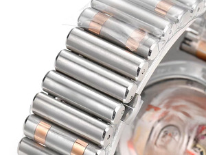 นาฬิกาข้อมือจักรกลดีไซน์คลาสสิก รุ่นลิมิเต็ดอิดิชั่น สายแบบห่วงกระสุน ตัวเรือนสแตนเลสสตีลคุณภาพสูง พร้อมกระจกแซฟไฟร์ ฟังก์ชั่นโครโนกราฟ - Product Image 4