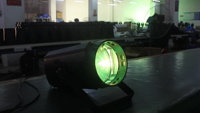 YE152 Harga Bagus 200W Zoom LED Fresnel COB RGBW RDM DMX512 Lampu Par LED COB Zoom RGBW 200W untuk Teater dan Gereja