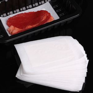 PE Film With Tissue Material Hot Sale Absorbent Meat Pads for Absorbing Excess Liquid From Food - Product Image 3