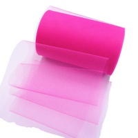 Rouleaux de tulle de 6 pouces sur 100 yards, bobine de tulle, tissu pour bricolage, mariage, baby shower, artisanat, décorations, fournitures de fête