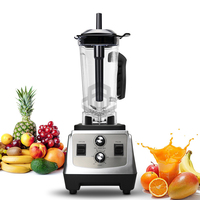 Mixeur-Blender Commercial Haute Vitesse Personnalisé 2 Litres pour Broyage de Glace, Mixeur Nutri Robuste avec Moteur 4KG, Garantie 1 An