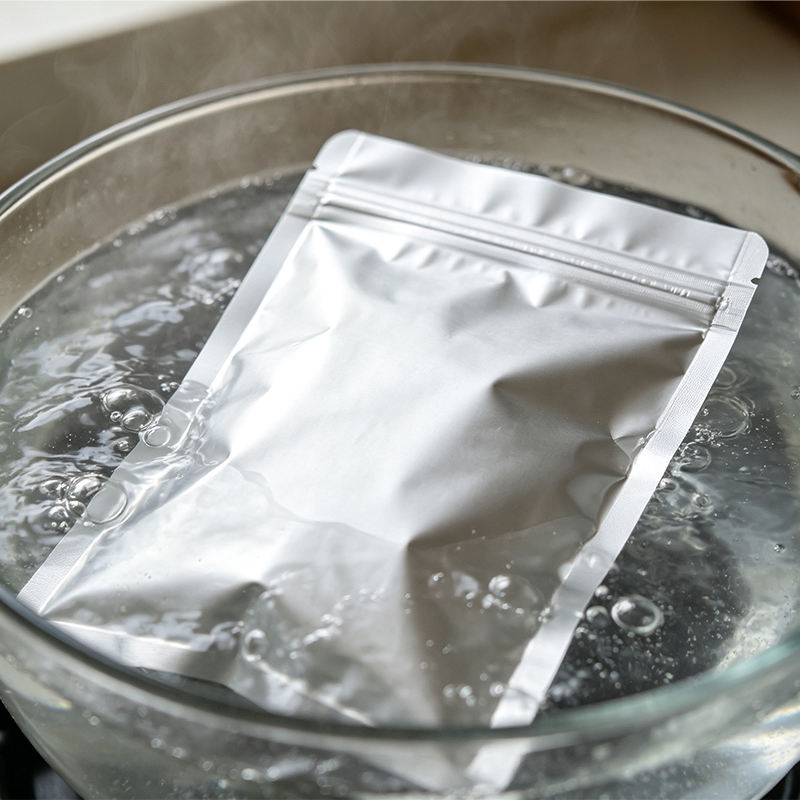 Wholesale High Temperature Cooking Pouch Food Grade Resealable Stand Up ...
