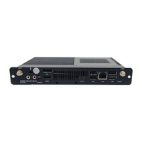 JWIPC Dernière Smart Intel Core I3/I5/I7 OPS DDR4 Support LGA mini pc 4K display fanless computer OPS mini computer
