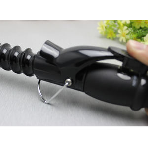 Gladay Elektrischer Lockenstab <span class=keywords><strong>Spiral</strong></span>-Lockeneisen mit PTC-Heizung und LED-Temperaturanzeige - Product Image 2