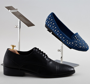 Étagère à <span class=keywords><strong>chaussures</strong></span> sur mesure en acier inoxydable commercial, réglable, à forte capacité de charge, qualité supérieure - Product Image 4