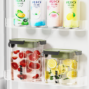 Jarra de Plástico de Gran Capacidad para Agua Fría, Té Helado, Bebidas, Frutas y Refrescos - Novedad al por Mayor - Product Image 3