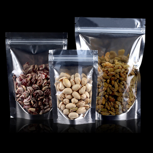 Tùy Chỉnh Frosted Nhựa Đóng Gói Dây Kéo Túi Con Dấu Có Thể Phẳng Dưới Cấp Thực Phẩm Túi Nhựa Cho Quần Áo Đồ Lót Ăn Mặc Lưu Trữ - Product Image 3