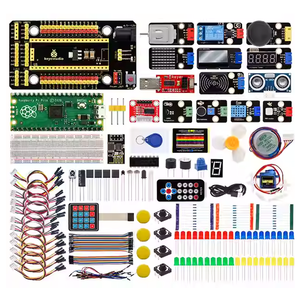Kit Arduino <span class=keywords><strong>Uno</strong></span> - Carte mère <span class=keywords><strong>classique</strong></span> R3 avec plateau de prototypage et fils de liaison - Essentiels pour débutants - Kit de démarrage Arduino - Product Image 1