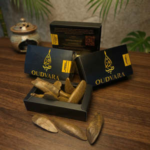 เศษไม้กฤษณาอัล-อาห์รอม 100 กรัม 100% ธรรมชาติ กลิ่นหอมติดทนนาน สำหรับใช้ในบ้าน - Product Image 2