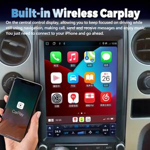 Autoradio avec écran Tesla de 12,1 pouces pour Ford Raptor 2014 F150 2013 pour Ford Fx2 Sport Android 13 GPS Lecteur multimédia vidéo - Product Image 4