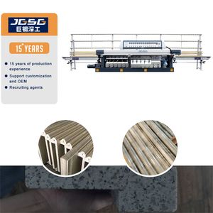 Facile à utiliser multifonctionnel entièrement automatique polisseuse de pierre de granit artificiel meuleuse de bord Machine de polissage de bordure de granit - Product Image 1