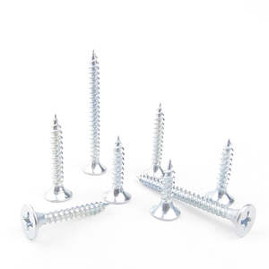 6x1 6x1-1/4 6x1-1/2便宜的菲利普斯头细粗螺纹黑色磷酸盐镀锌干墙螺钉 - Product Image 3