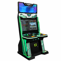 Machine d'arcade commerciale verticale de jeu de combat à monnayeur pour 2 joueurs