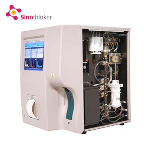 Sepenuhnya Auto Hematology Analyzer mesin Auto Analyzer dokter hewan mesin penghitung darah sel analisis darah - Product Image 4