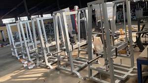 Venta directa de fábrica, equipo de gimnasio comercial, culturismo, máquina de <span class=keywords><strong>prensa</strong></span> de piernas de <span class=keywords><strong>90</strong></span> <span class=keywords><strong>grados</strong></span>, <span class=keywords><strong>prensa</strong></span> de piernas Vertical S851 para uso en gimnasio - Product Image 5