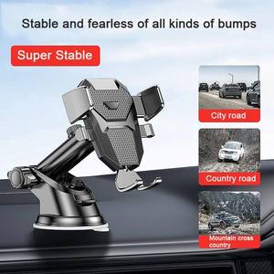 NUEVO Soporte Universal para Teléfono Móvil con Ventosa de 360 Grados, Brazo Extensible para Parabrisas y Tablero, Color Negro - Product Image 2