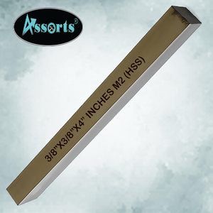 Assorts Hss M2 Cutting Tool Bit Blank 3/8 X 3/8 X 4 Inches High <b>Speed</b> Steel For Lathe Milling Turning - Product Image 2
