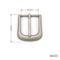 Hebilla de Cinturón de Cuero de Primera Calidad, 30 mm, Chapada en Oro, Borde Liso, Hebilla de Metal para Bolsos o Cinturones de Mujer