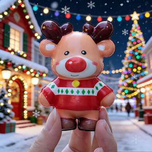 Juguete Antiestrés de Navidad XL, Figura de Santa Claus de Dibujos Animados, PU de Rebote Lento, Modelo de Rompecabezas, Edades 14+, Unisex - Product Image 4
