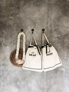 Wholesale Factory Price Laundry <b>Bag</b> Canvas Cotton Women Mens Shoes <b>Travel</b> <b>Bag</b> - Product Image 5