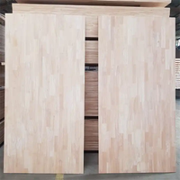 Panneau stratifié en bois de caoutchouc durable FJLB B Face, jointé par osmose, grain uniforme, 1220x2440mm, F4 Star