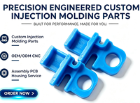 Service de moulage par injection et de découpe sur mesure pour pièces industrielles en plastique ABS/PP/PC/PA66 - Fabricants de prototypes