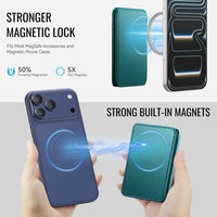 Tas Ponsel Universal Magnetik Hijau Mewah Jeehood