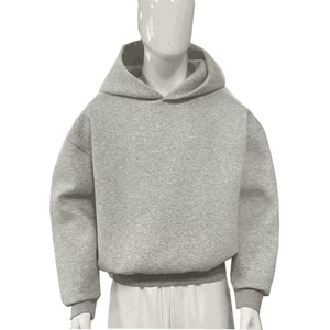 Đông Quan Mens quần áo công ty tùy chỉnh Hoody OEM 500gsm cắt quá khổ Hoodie in trống dày yếu tố cần thiết Hoodie - Product Image 1