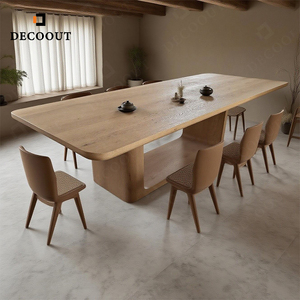 家庭用装飾家具ソリッドウッドダイニングテーブル - Product Image 6