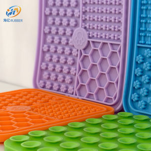 Slow Feeder rutsch feste haltbare Haustier Silikons chale Gummisc halen für Hunde und Katzen Langsam fütternde Matten <span class=keywords><strong>Dog</strong></span> Lick Mat Silikon - Product Image 5