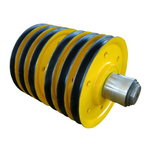 Heavy Duty 20t 350mm Hot Rolled Steel Wire Rope Lifting Pulley for Overhead <b>Gantry</b> <b>Cranes</b> - Product Image 5